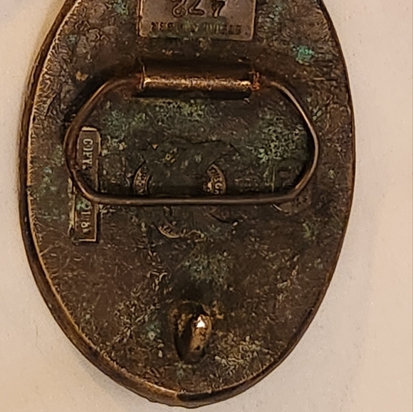 Vintage, 1981, Deer Buck Brass Belt Buckle the Great American Buckle, Chicago - Picture 6 of 7